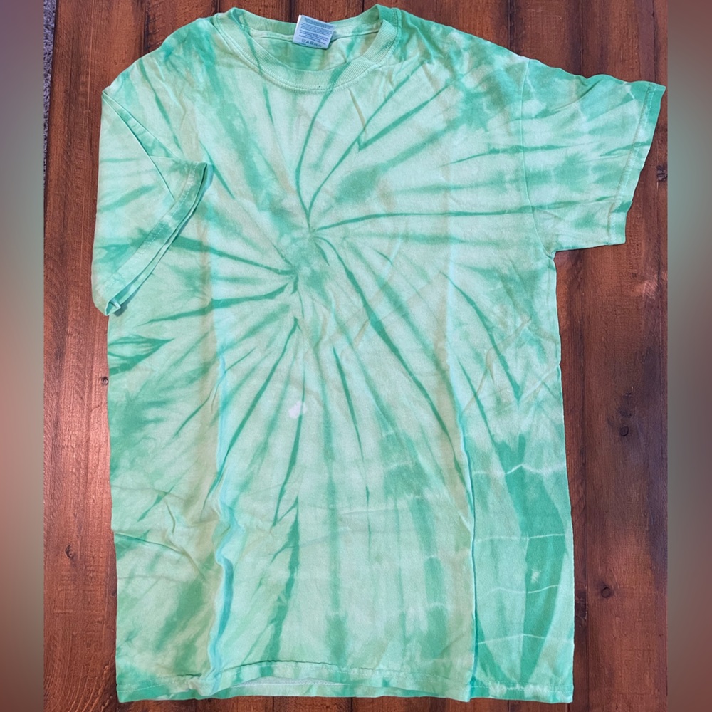 Like Green Tie-Dye T-Shirt